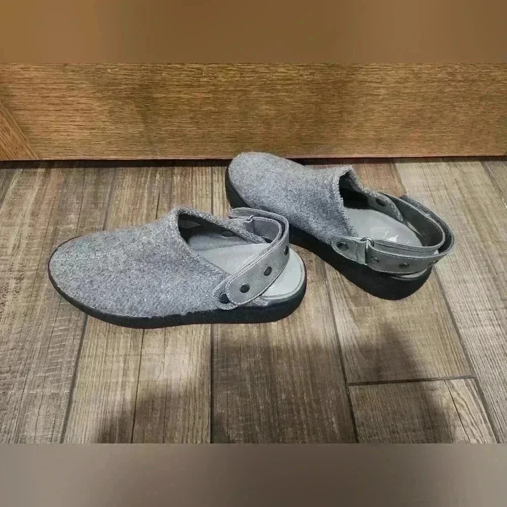 Rocket Dog Gray Mules Comfortable Slip-On Shoes - Picture 2 of 8